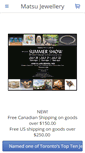Mobile Screenshot of matsujewellery.com