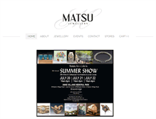 Tablet Screenshot of matsujewellery.com
